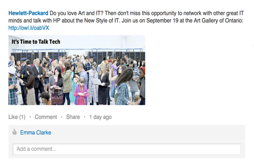 Support for Events & Marketing Initiatives